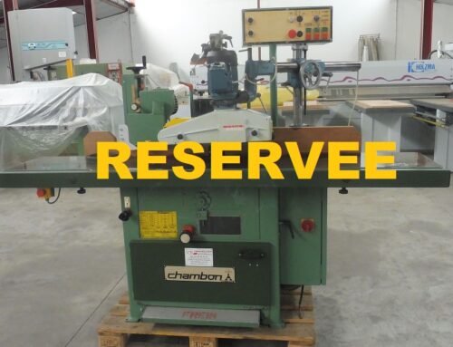 TOUPIE PROFILEUSE CHAMBON TYPE PPE200