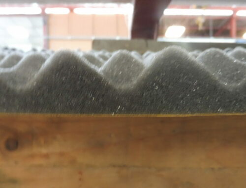 MOUSSE D’INSONORISATION ALVEOLEE