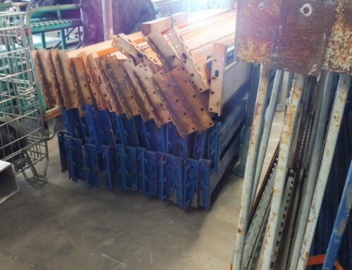 RACKS METALLIQUES CHARGE LOURDE (bleu)